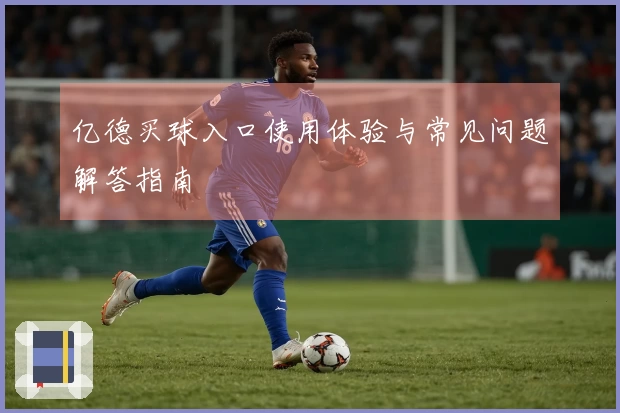 亿德买球入口使用体验与常见问题解答指南