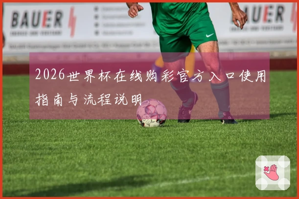2026世界杯在线购彩官方入口使用指南与流程说明